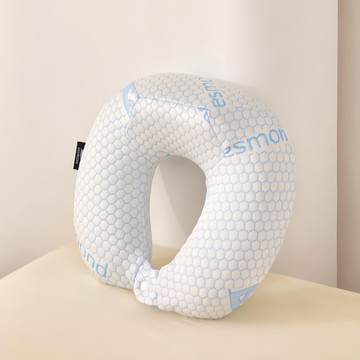 Ishur 伊舒爾 極冰感U型護頸枕  藍色  30 x 30 x 12cm