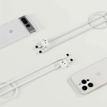 Allite 液態矽膠線+白白日記造型咬線器（線材規格C/C）