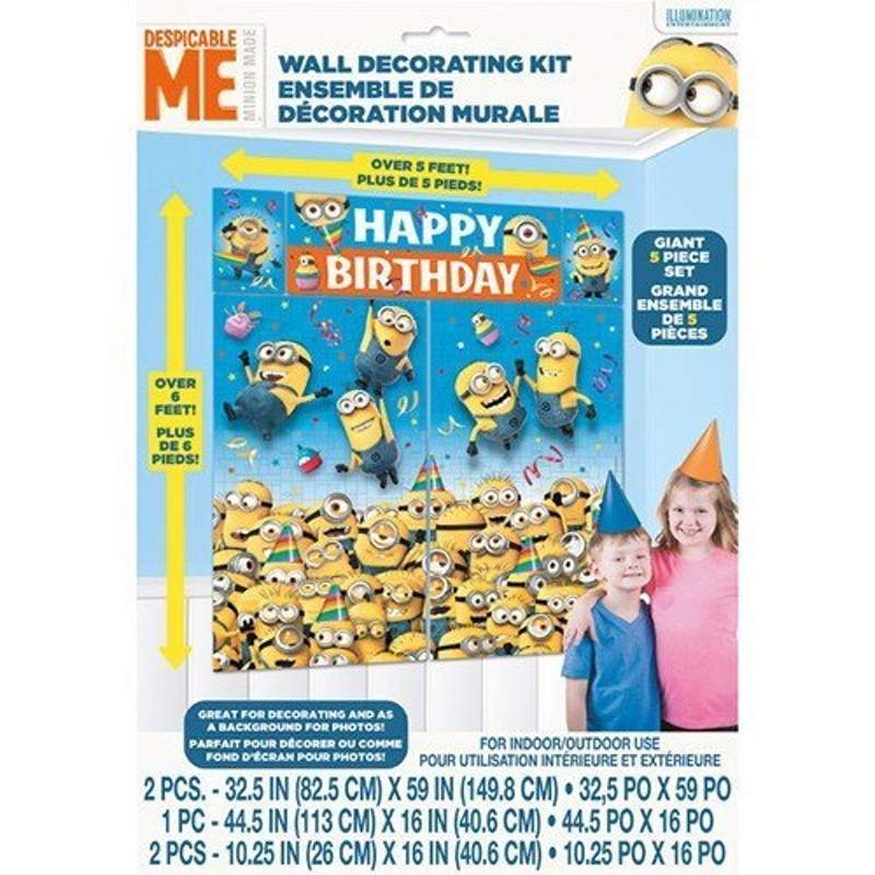 ミニオン ウォールデコレーション 壁紙 Minions パーティーグッズ 装飾 お誕生日会 デコレーション ミニオンズ グッズ 宅配便配送のみ 通販 Lineポイント最大0 5 Get Lineショッピング