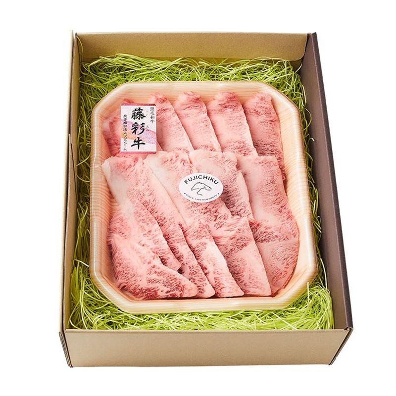 九州産黒毛和牛 藤彩牛 A4?A5 カルビ焼肉用 500g×1P