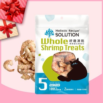 【耐吉斯】#5呼嚕凍乾系列-草蝦仁 20克(貓零食)