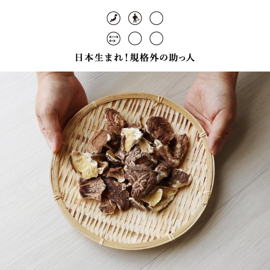 乾燥椎茸 110g 国産 自然栽培 割れ欠け 規格外の助っ人 送料無料 干し 訳あり  国産 大分 ほししいたけ