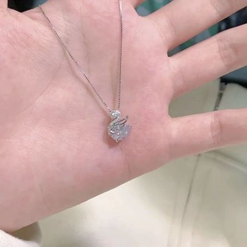 限時特賣🔥 小天鵝項鏈女ins輕奢小衆設計感高級不掉色925純銀送女友生日禮物