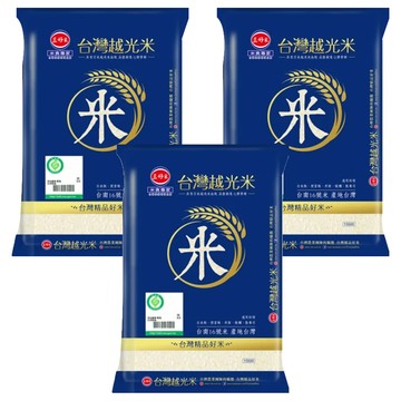 三好米 履歷台灣越光米  CNS一等  1.5kg  3包