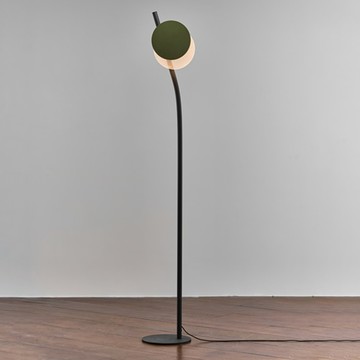 Xcellent Design 新月落地燈 S 號 - 霧黑