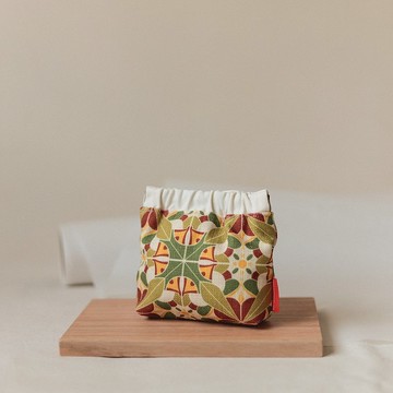 【口金包】GO!CAMPING / 啡