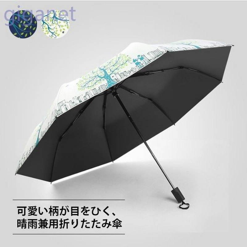 折りたたみ傘晴雨兼用3段折り手動傘8本骨雨傘日傘撥水遮光女性用レディース可愛いお洒落個性的カラフルスナップボタン 通販 Lineポイント最大0 5 Get Lineショッピング