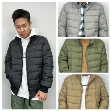 【New START精品服飾-員林】現貨 Calvin Klein CK 雙面穿 科技羽絨 厚外套 立領 保暖外套 防風