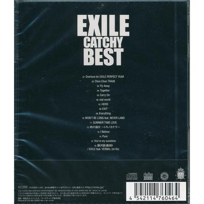 エグザイル EXILE CATCHY BEST CD | LINEショッピング