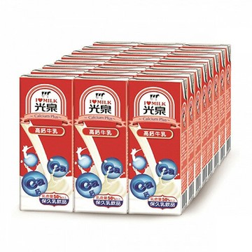 光泉 高鈣調味乳(200ml*24包/箱) [大買家]