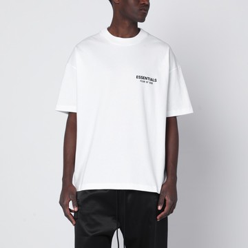 White T-shirt with logo print