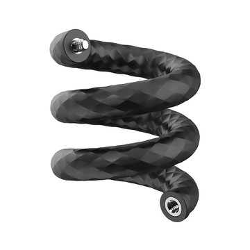 柔性支架 帶1/4螺絲接口 長度50cm 可靈活變形纏繞 黑色