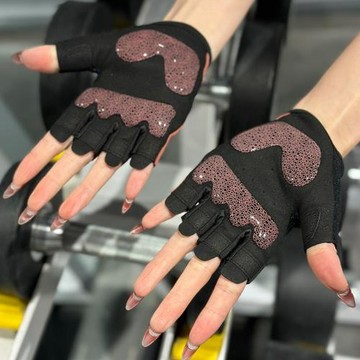瑜伽運動手套男女戶外自行車半指防滑手套防震健身騎行手套包郵到