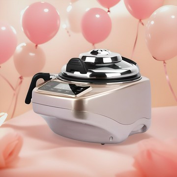 【台灣公司 可開發票】出口110V220V智能多功能炒菜機自動攪拌美食機美國加拿大臺灣日本