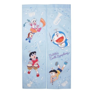 小禮堂 哆啦A夢 長門簾 85x150cm (地球交響樂)