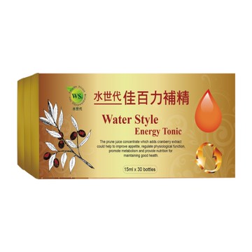 WS. 水世代 佳百力補精 (15ml/30支/單盒)【杏一】
