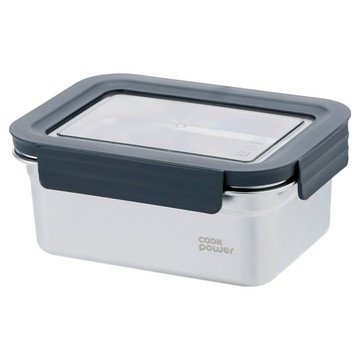 cook power 鍋寶 馬卡龍可微波不鏽鋼保鮮盒  1個  1.1L