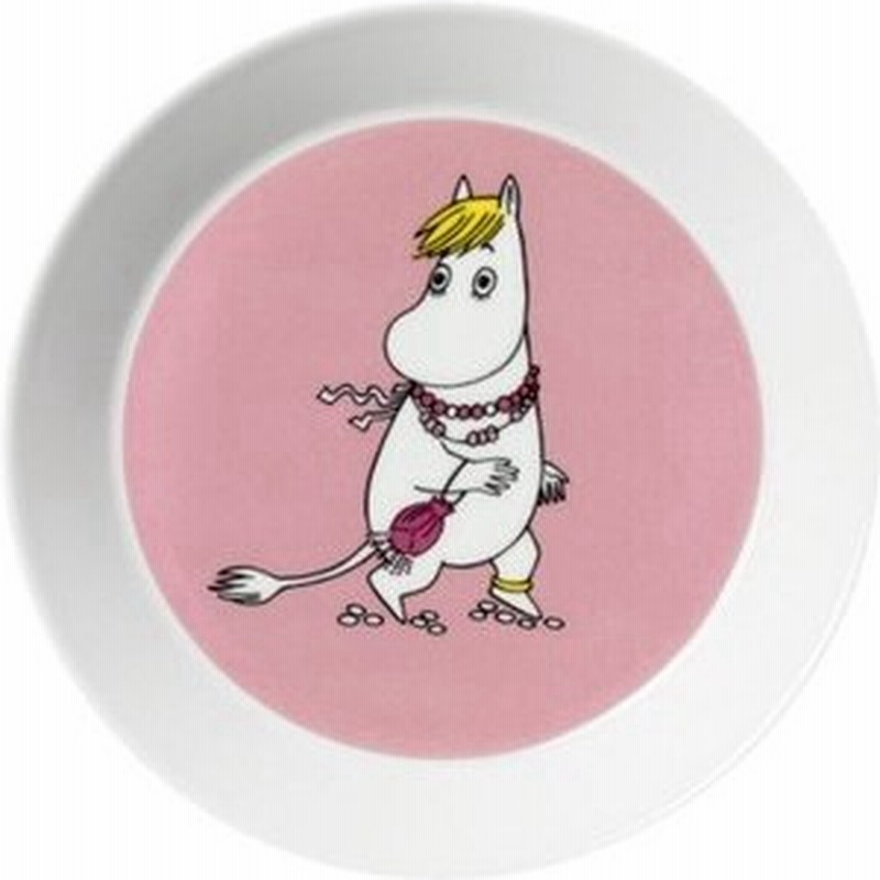 アラビア Arabia ムーミン プレート19cm スノークのお嬢さん Snorkmaiden Pink 通販 Lineポイント最大0 5 Get Lineショッピング