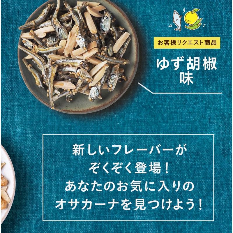 ＯＨ！オサカーナ 100g 7袋入り福袋 種類は何が入るかお楽しみ いりこ アーモンド シーフード チーズ 小魚 片口 イワシ おやつ おつまみ お菓子 送料無料