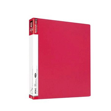 珠友Chuyu PP無耳四孔圓夾/CH-06022A/紅