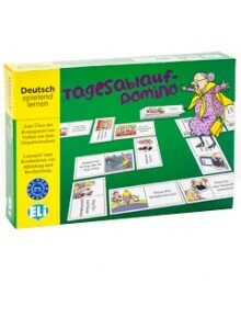 Deutsch spielend lernen - Tagesablauf Domino Oma的一天  ELI  ELI