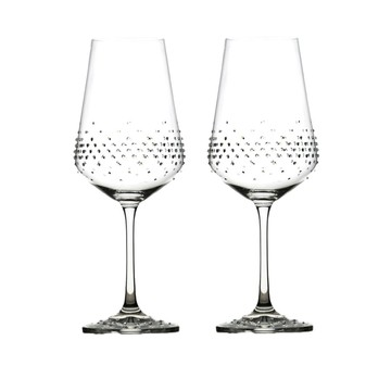 GRANDI 仙女座無鉛水晶紅酒杯/水鑽紅酒杯450ml-2入組