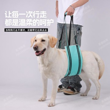 星選⭐爆款寵物輔助帶老年犬牽引繩可調節狗狗康復鍛鍊胸揹帶批發