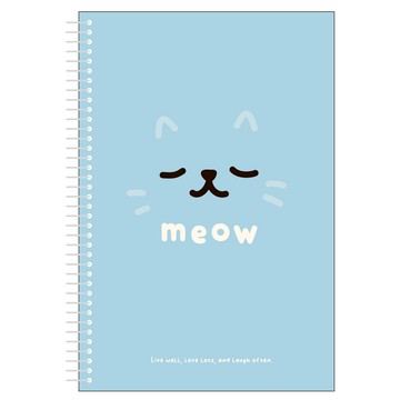 18K 活頁PP橫線筆記-小微笑Ⅲ