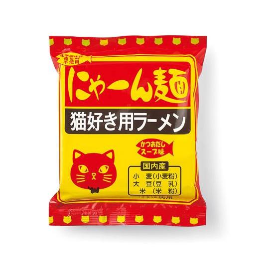 小笠原製粉 にゃーん麺 かつおだしスープ味