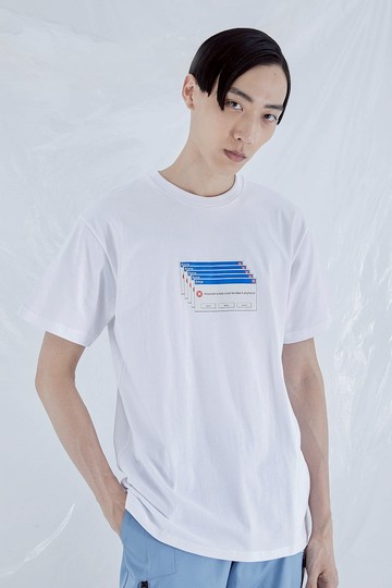 ERROR Tee - 白