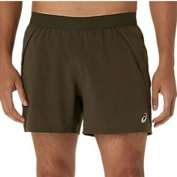 Asics 亞瑟士 5吋短褲 男款 ACTIBREEZE 有內裡 跑步短褲 2011D247-200