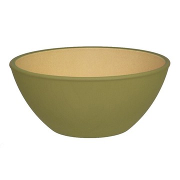 木紋抗菌湯碗/飯碗 日本製 600ml  綠色  1個