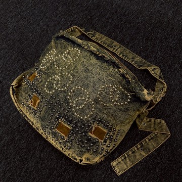 ☆LimeLight☆ 水洗 牛仔 復古 丹寧 鉚釘 Y2K INS 側背包 托特包 牛仔包 小包 男生包包 女生包包