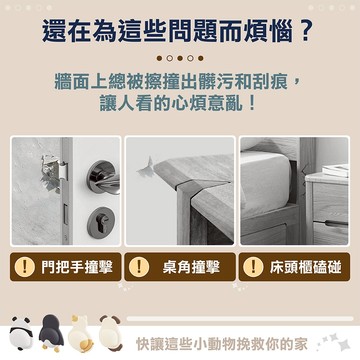 減音墊【拉拉購】門把防撞 冰箱門防撞 防撞墊 防撞邊 防震墊 靜音墊 防撞貼 軟膠防撞貼 可愛防護墊 萌寵防撞
