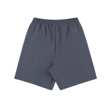 IDLT 雙面布廓形中褲 寬松立體剪裁短褲歐美潮流休閑男基礎款P22