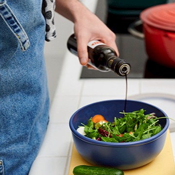 Mepal Cirqula 圓形密封保鮮盒 1.25L(淺)-丹寧藍