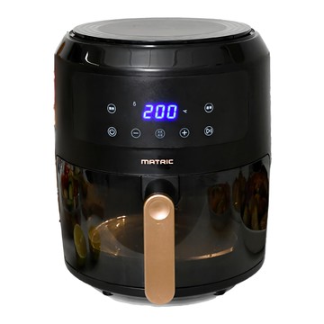 MATRIC 松木家電 料理魔方玻璃氣炸鍋 MG-DV4508BM 4.5L大容量  1台