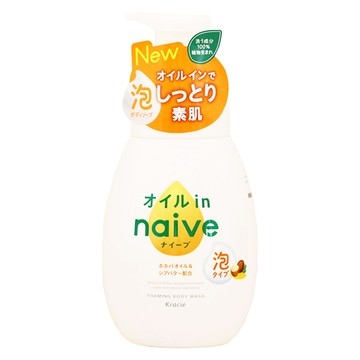 KRACIE 娜艾菩 沐浴泡泡 超保濕 添加精油款  600ml  1瓶
