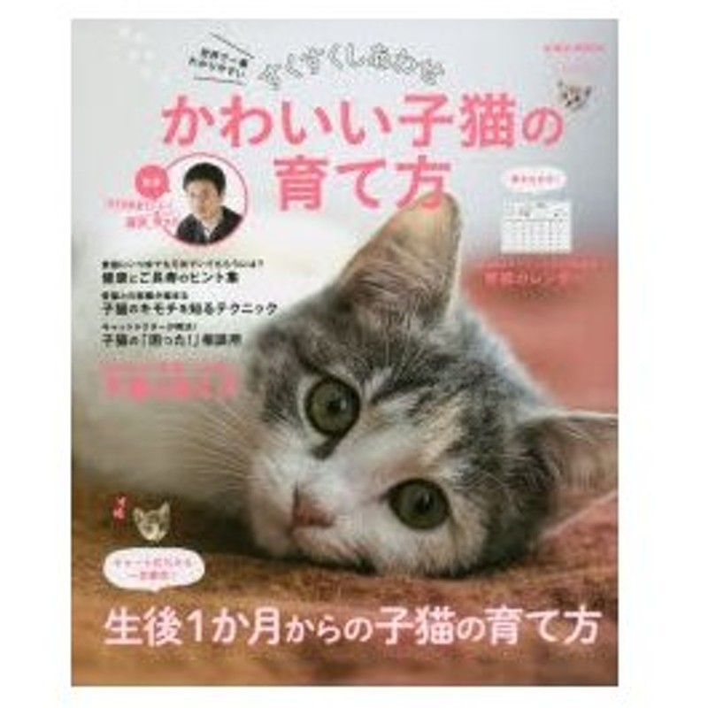 すくすくしあわせかわいい子猫の育て方 世界で一番わかりやすい 生後1か月からの子猫の育て方 通販 Lineポイント最大0 5 Get Lineショッピング