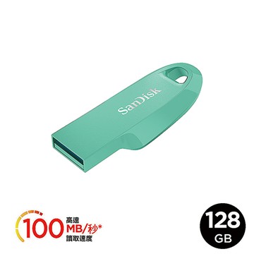 SanDisk USB3.2隨身碟/CZ550/128G/綠