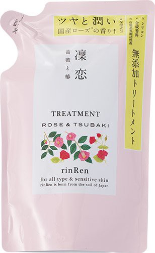 凜戀 修護護髮乳 玫瑰&山茶花 400mL 補充包