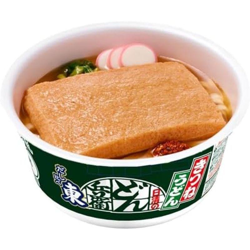 日清食品 日清のどん兵衛 きつねうどん だし比べ東 96g ×12個