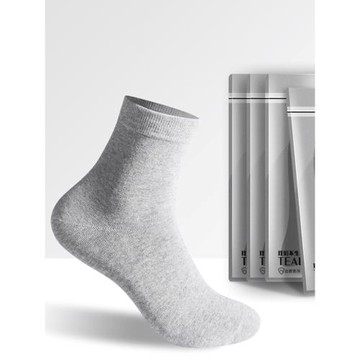 秋冬納米銀吸汗男抑菌防臭襪