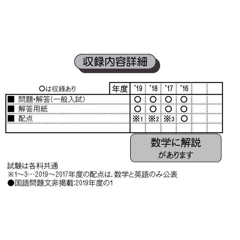 折尾愛真高等学校過去入学試験問題集2020年春受験用 (福岡県高等学校過去入試問題集)