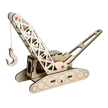 「連星科學小實驗」科技小製作小發明遙控吊車模型兒童益智小學生創意科學實驗小手工