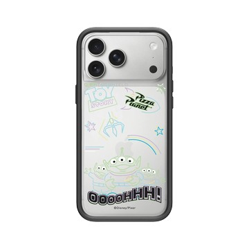 iPhone 17 Pro Max Mod NX -邊框背蓋組合 (相機按鈕) 黑 - 迪士尼-玩具總動員 Toy Story - Oooohhh 霓虹世界