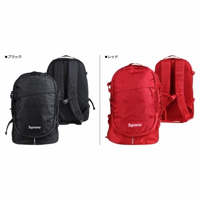 SUPREME Backpack リュック ブラック 黒 メンズ レディース