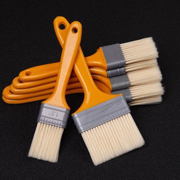 臺灣出🔥不掉毛刷子油漆刷毛刷子毛燒烤刷子尼龍絲塗料清潔塑料小刷子