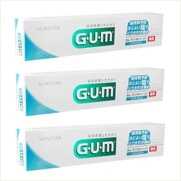 潼漾小舖 日本製 sunstar 三詩達 g.u.m 含鹽薄荷牙膏 150g