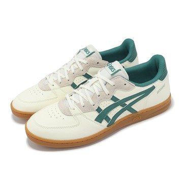 [ACS] Asics 休閒鞋 Skyhand OG 男鞋 米白 綠 膠底 復古 皮革 亞瑟士 1203A451102
